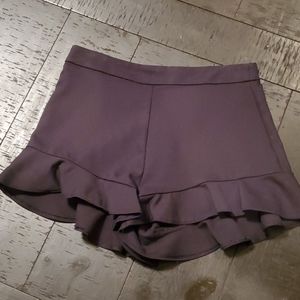Zara Ruffled Shorts